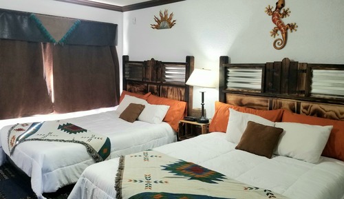 Deluxe Room, 2 Queen Beds, Non Smoking, Refrigerator & Microwave