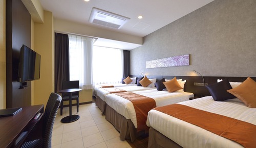 Partial Hollywood Twin Room (4 Single Beds) - [Main Tower]