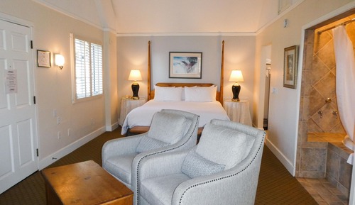 St. Anne Deluxe Room, 1 King, Parking, Jacuzzi Tub (Not Pet Friendly)