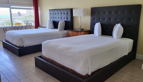 Standard Double Room, 2 Double Beds, Ocean View