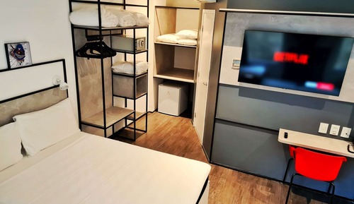 Family Room, 2 Double Beds