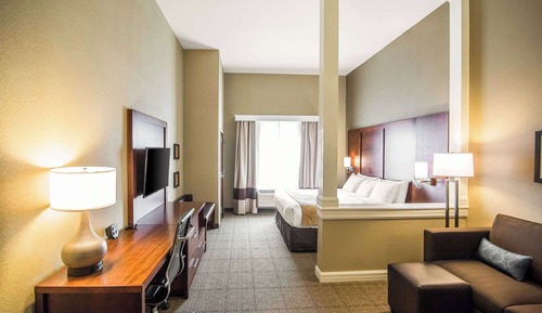 Suite, 1 King Bed with Sofa bed, Accessible, Non Smoking