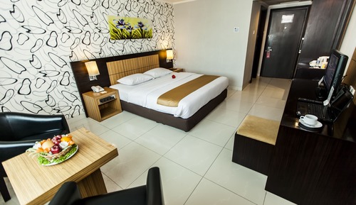 Superior Room, Smoking, No Windows (King Bed)