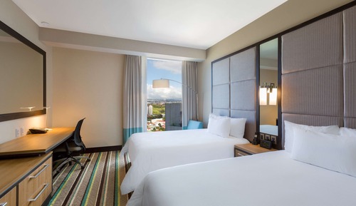 Basic Room, 2 Double Beds, Non Smoking