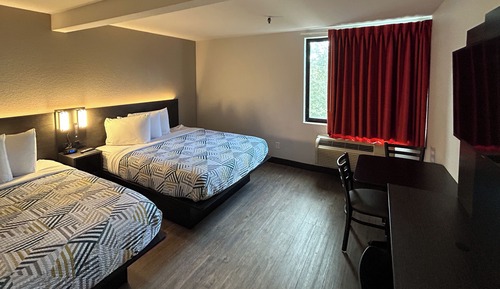 Standard Room, 2 Queen Beds, Non Smoking, Kitchenette