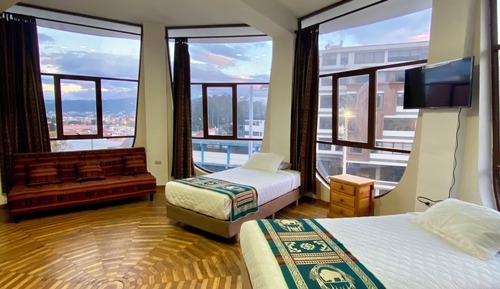 Family Quadruple Room, City View