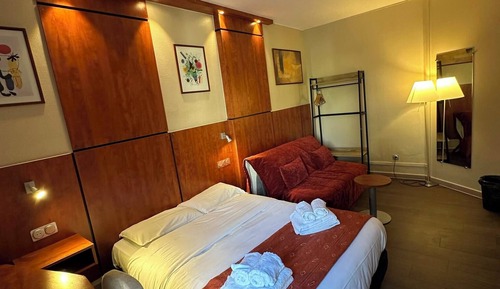 Family Quadruple Room, 1 Double Bed with Sofa bed