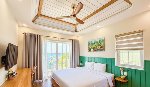 Family Villa, 4 Bedrooms, Kitchen, Beach View