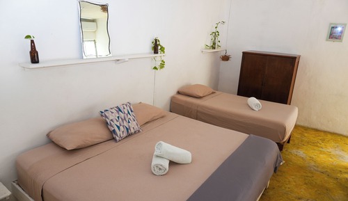 Family Bungalow, Multiple Beds, Kitchen, Garden View