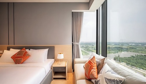 Superior Apartment, 2 Bedrooms, Kitchen, City View