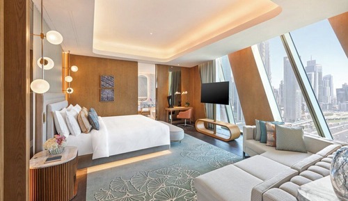 Club Room, 1 King Bed, Sea View