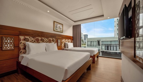Family Quadruple Room, City View