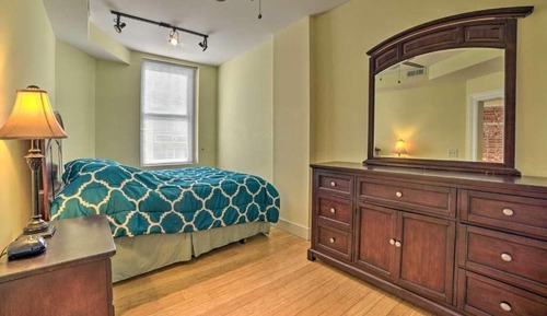 Comfort Apartment, 1 Bedroom, Roll-in Shower, City View