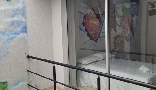 Studio, Balcony, Courtyard View (Private interior Balcony)