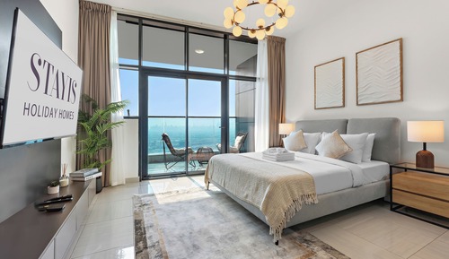Apartment, Balcony, City View