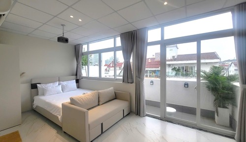 Deluxe room with Terrace - Attic view