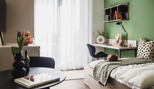 Design Studio, Kitchen, City View