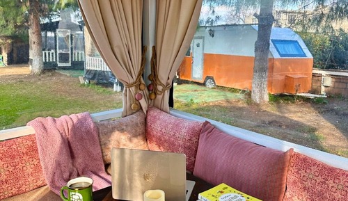 Family Mobile Home, 2 Queen Beds, Garden View