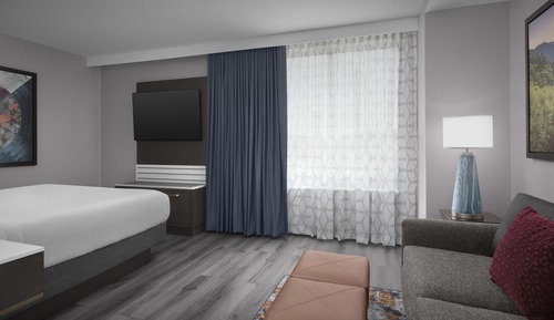 Suite, 1 King Bed, Accessible, Bathtub