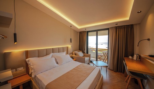 Deluxe Double Room, Balcony, Sea View