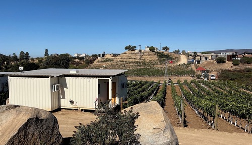 Panoramic Cabin, Vineyard View