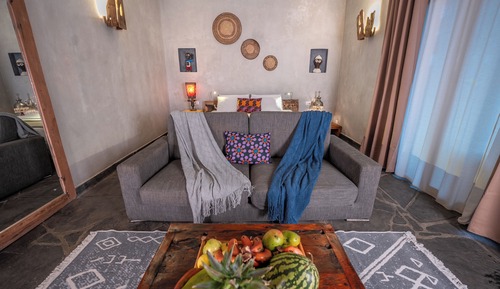 Family Double Room, Balcony, Garden View