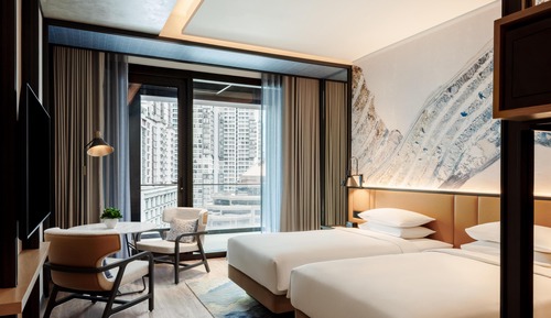 Room, 2 Twin Beds, Balcony