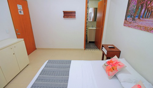 Basic Room, Courtyard View