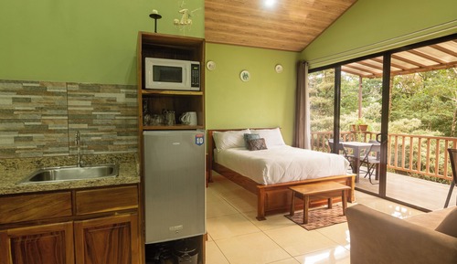 Family Cabin, Balcony, Garden View