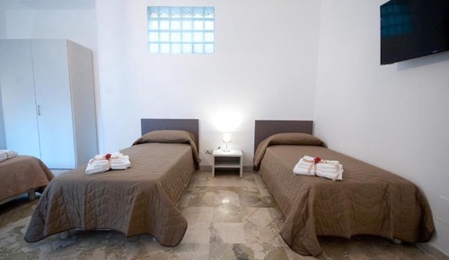 Deluxe Quadruple Room, Multiple Beds, Patio