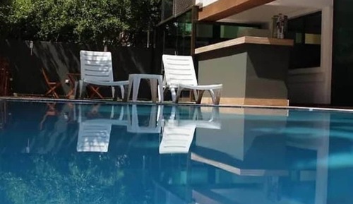 Standard Twin Room, Balcony, Pool View