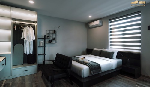 Deluxe Room, 1 Double Bed, Balcony