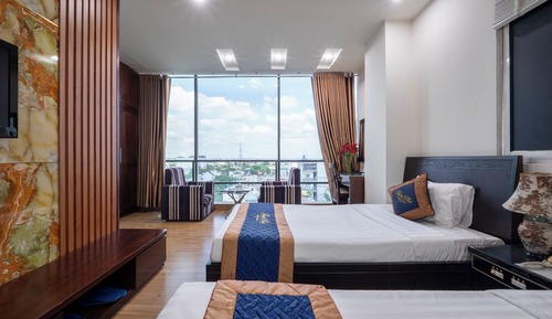 Family Triple Room, Multiple Beds, City View