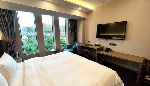 Deluxe Room, 1 King Bed, City View