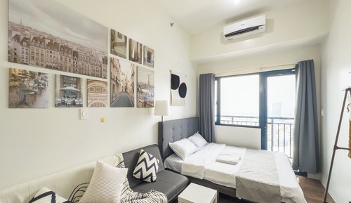 Junior Apartment, 1 Queen Bed with Sofa bed, Balcony, Pool View