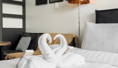 Design Triple Room, 1 Queen Bed with Sofa bed, Balcony, City View