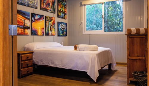 Cabin, Multiple Beds, Garden View