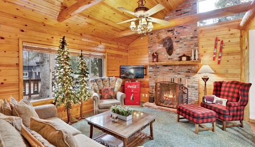 Cabin, 2 Queen Beds, Hot Tub, Mountain View (2417)