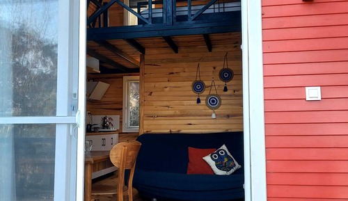 Deluxe Chalet, 1 Queen Bed with Sofa bed, Mountain View, Mountainside
