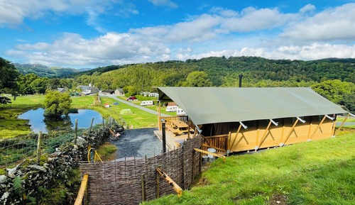 Cabin, 3 Bedrooms (Safari Lodge with Hot Tub)