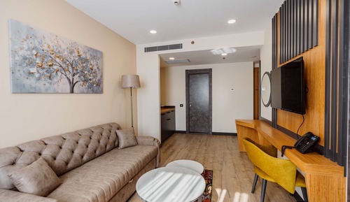Junior Suite, 1 King Bed, Non Smoking, Kitchenette (Separate Living Room;with Sofabed)