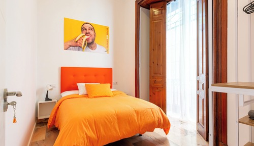 Classic Double Room, Men only, City View