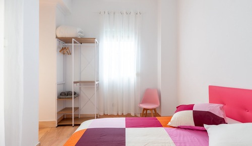Economy Double Room, Men only, Courtyard View