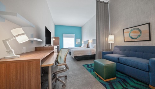Studio, 2 Queen Beds, Accessible (Hearing)