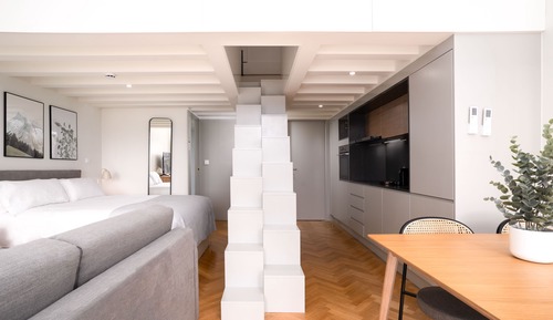 Duplex Studio with Balcony