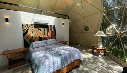 Deluxe Tent, 1 Queen Bed, Terrace, Mountain View