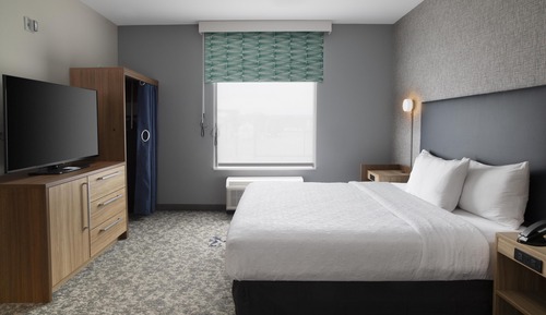 Suite, 1 King Bed, Accessible (Roll-In Shower)