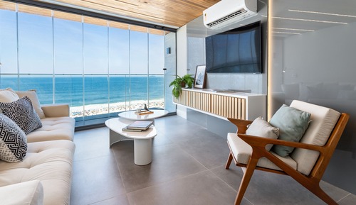 Elite Apartment, 2 Bedrooms, Beach View