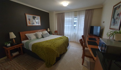 City Studio, 1 King Bed, Sauna