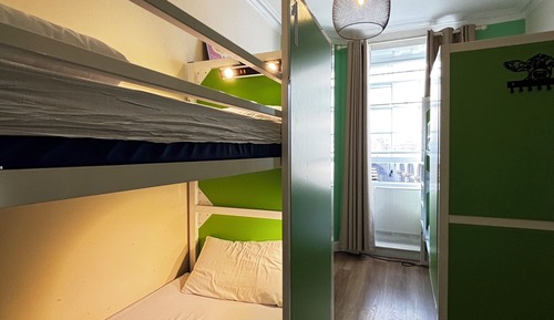 Bed in 4-Bed Female Dorm Shared Bathroom
